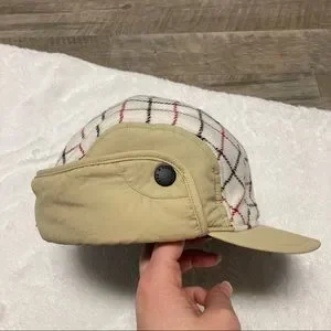 Rag & Bone puffer pilot cap hat plaid cream multi rag & bone | Accessories | Rag Bone Puffer Pilot Cap Hat  main image 2
